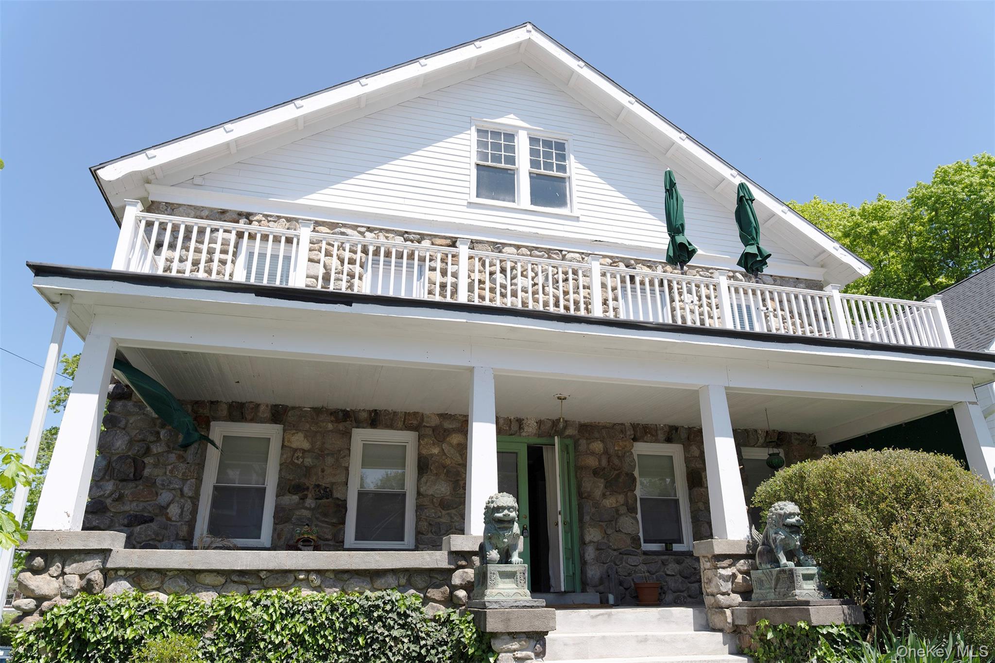 Stone Mansion Mint Renovation Large Rooms 3,895 sf with 2-story porch