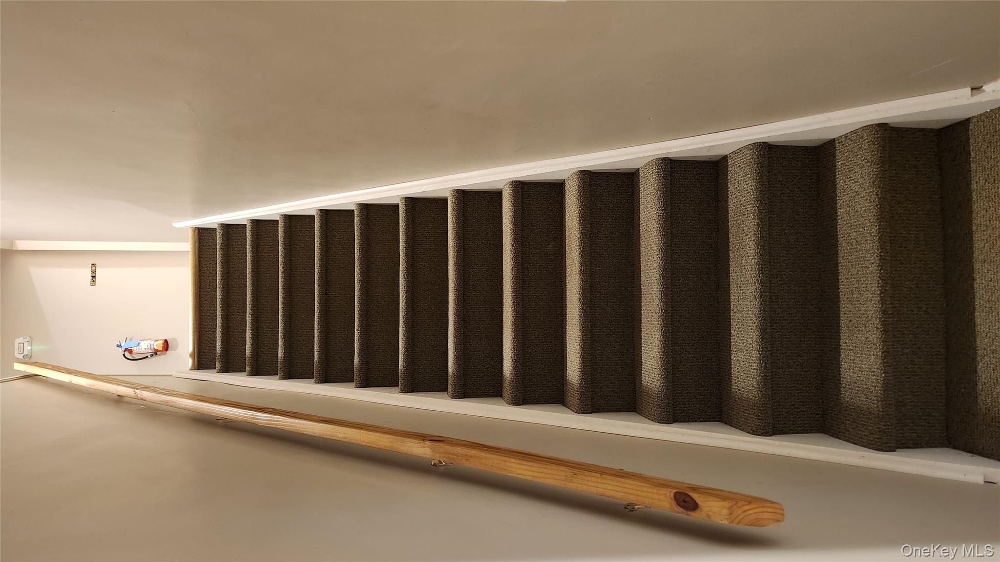 View of stairway