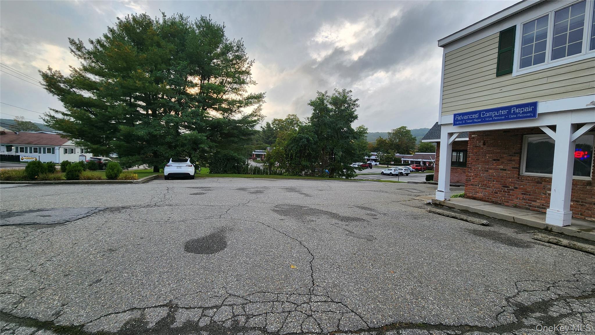 View of street featuring curbs