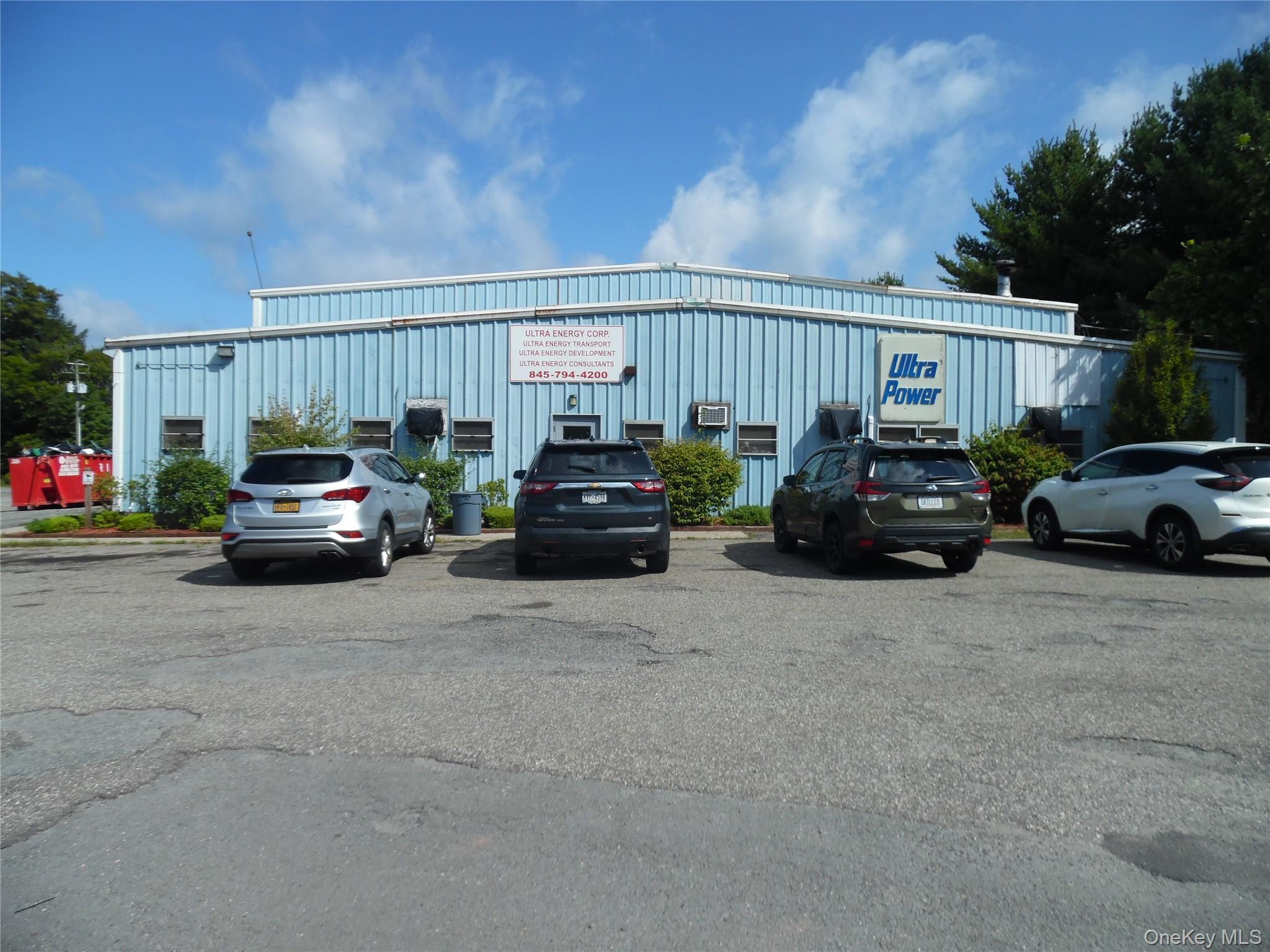 View of uncovered parking lot