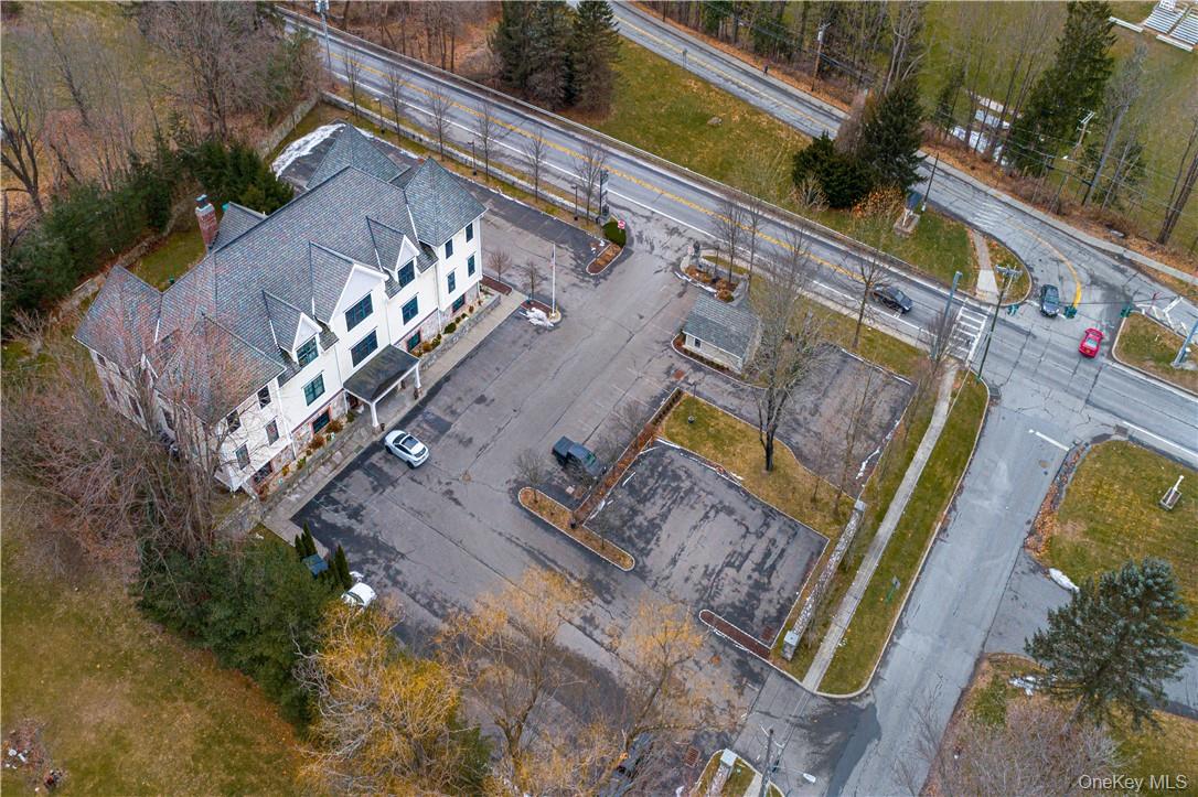 Set on the corner of Route 22 and Pine Drive in the Village of Pawling, lobby entrance, parking for 50+ cars and a convenient traffic light for easy access onto Route 22.