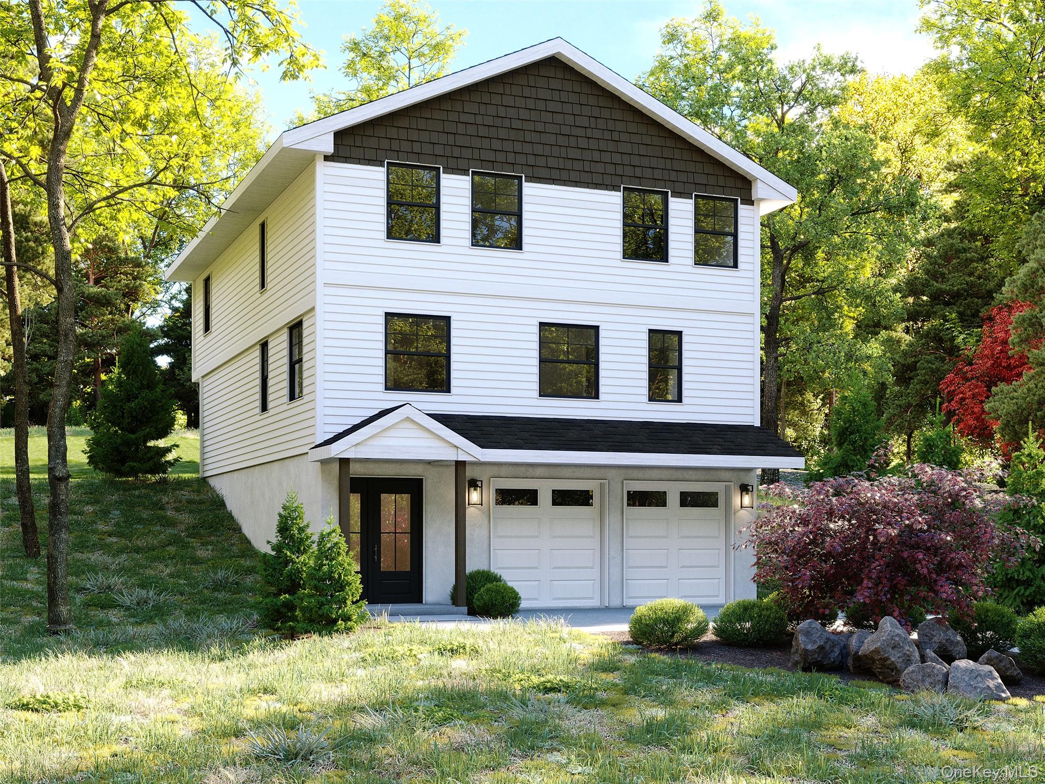 Front of structure- rendering to be built