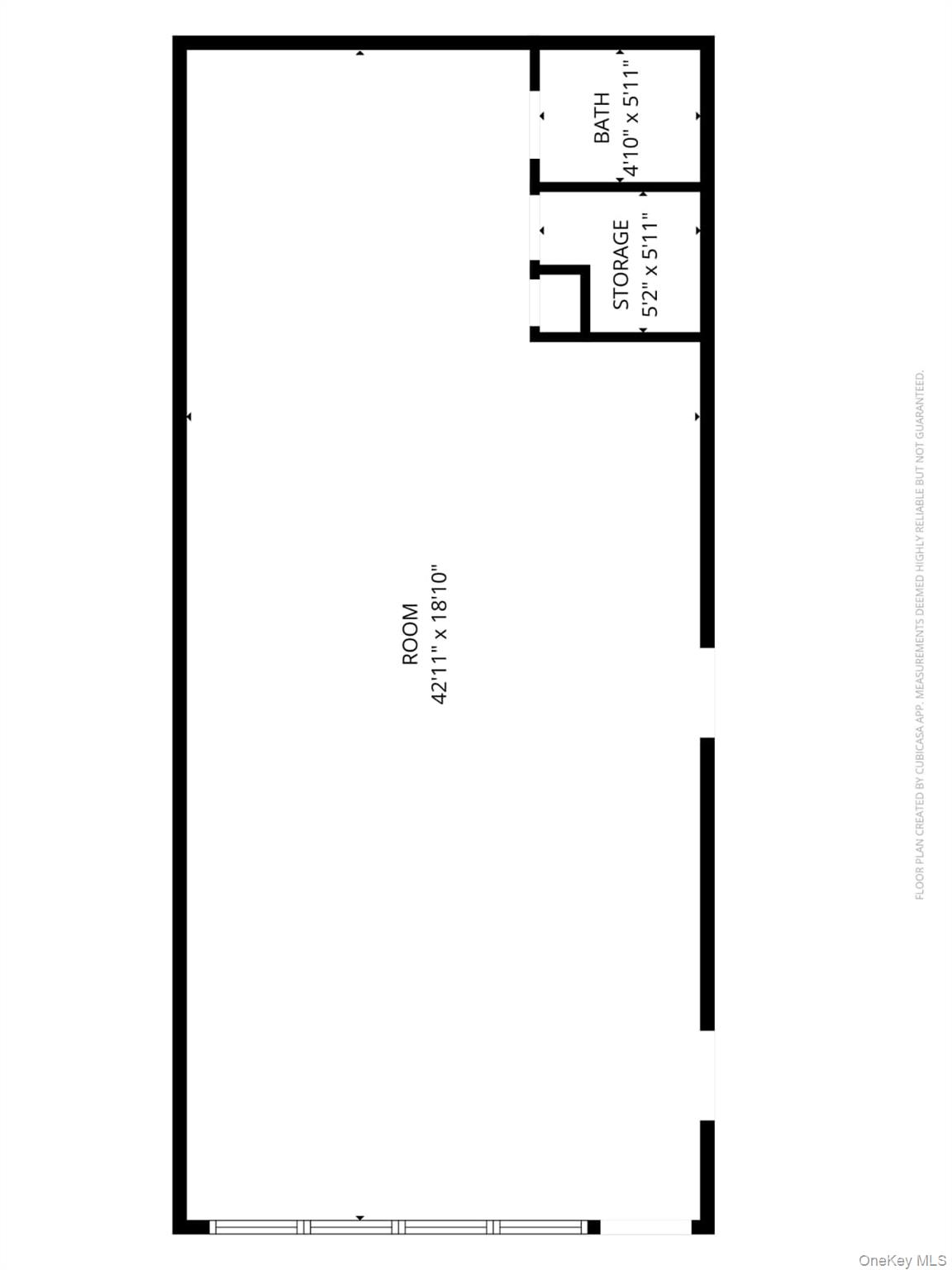 View of floor plan / room layout
