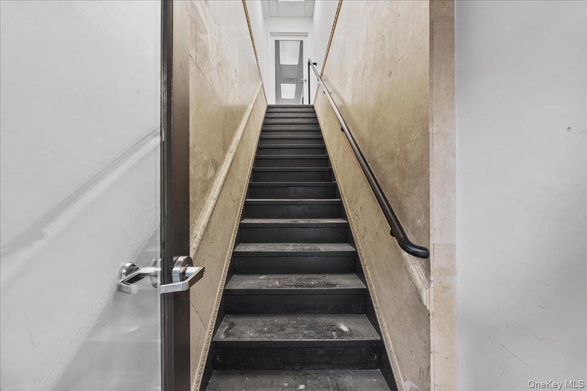 View of stairs