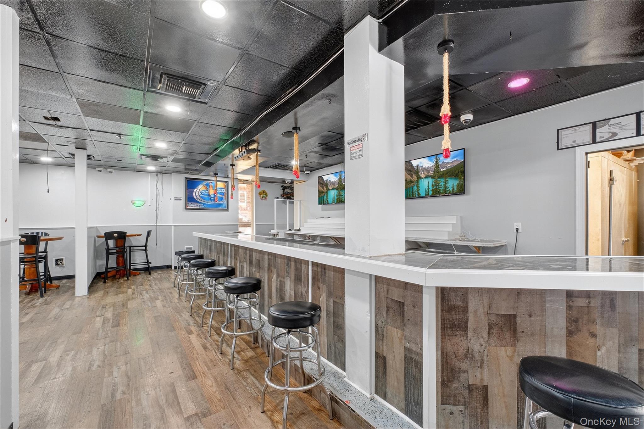 View of community bar area
