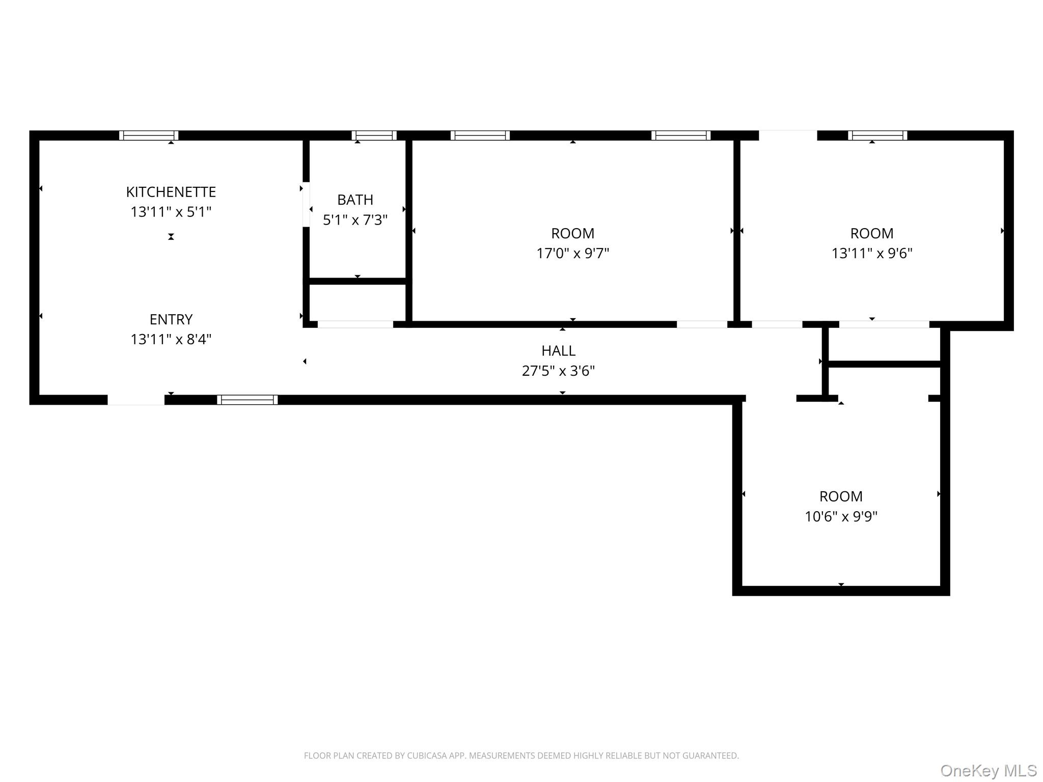 View of floor plan / room layout