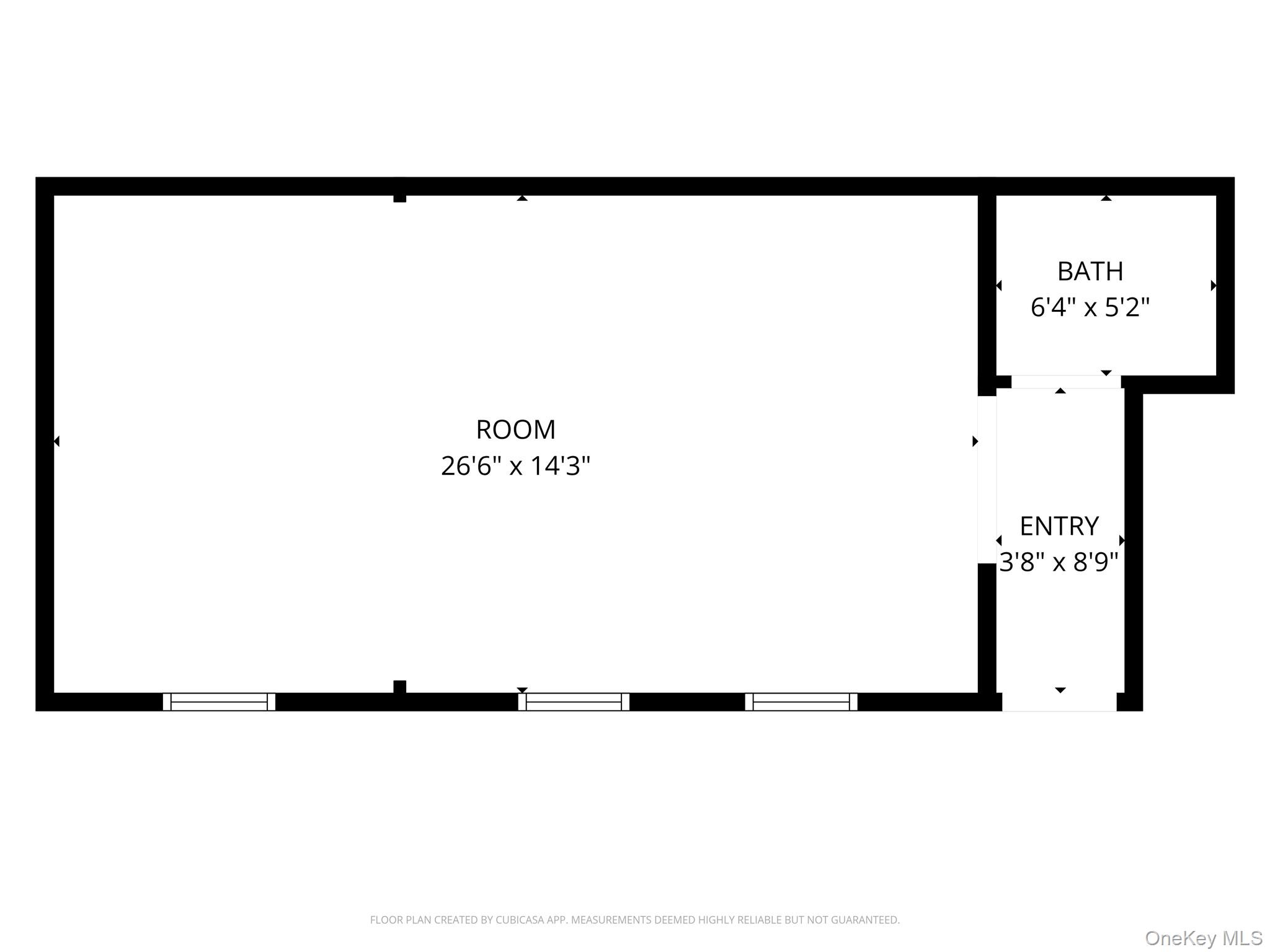 View of floor plan / room layout