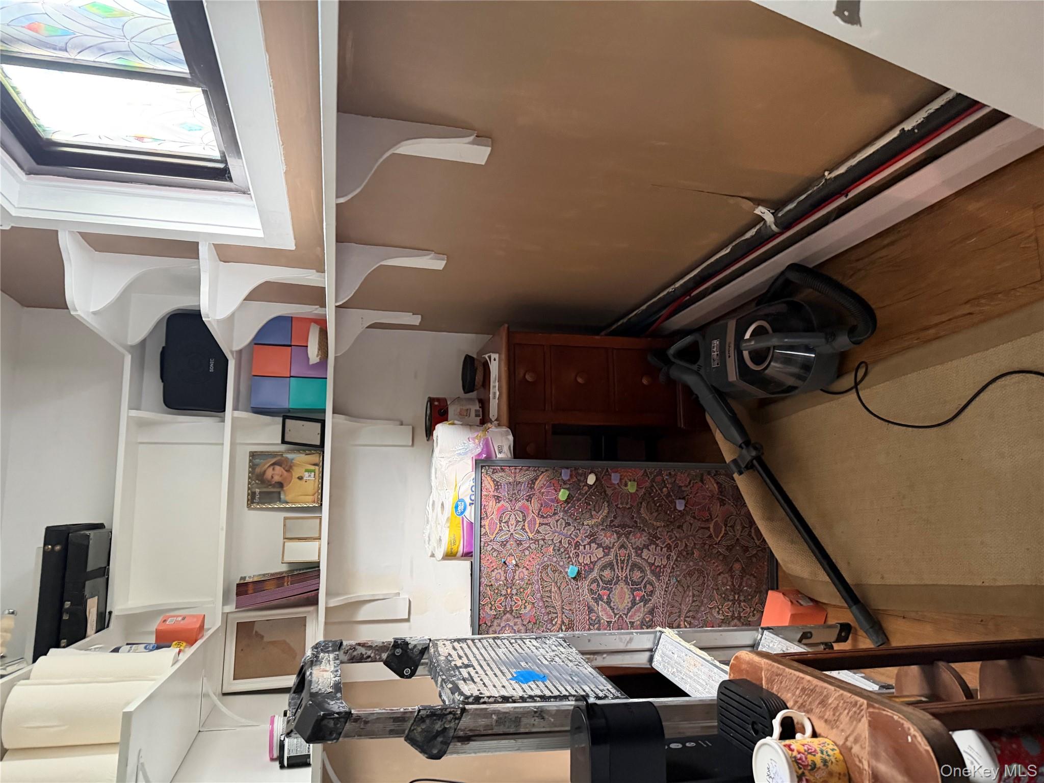 View of storage room