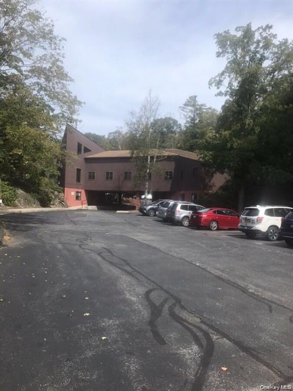 View of uncovered parking lot