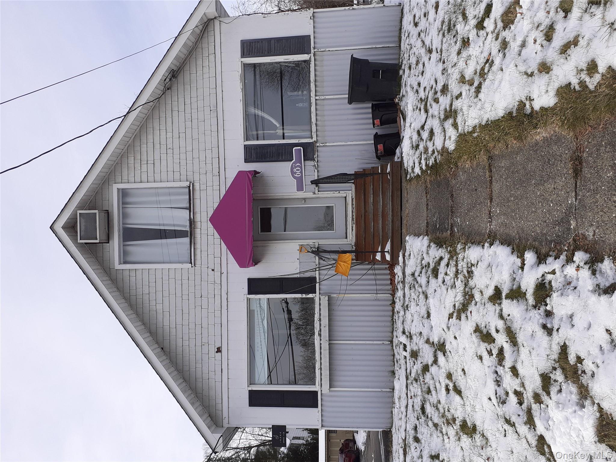 View of the front of the property