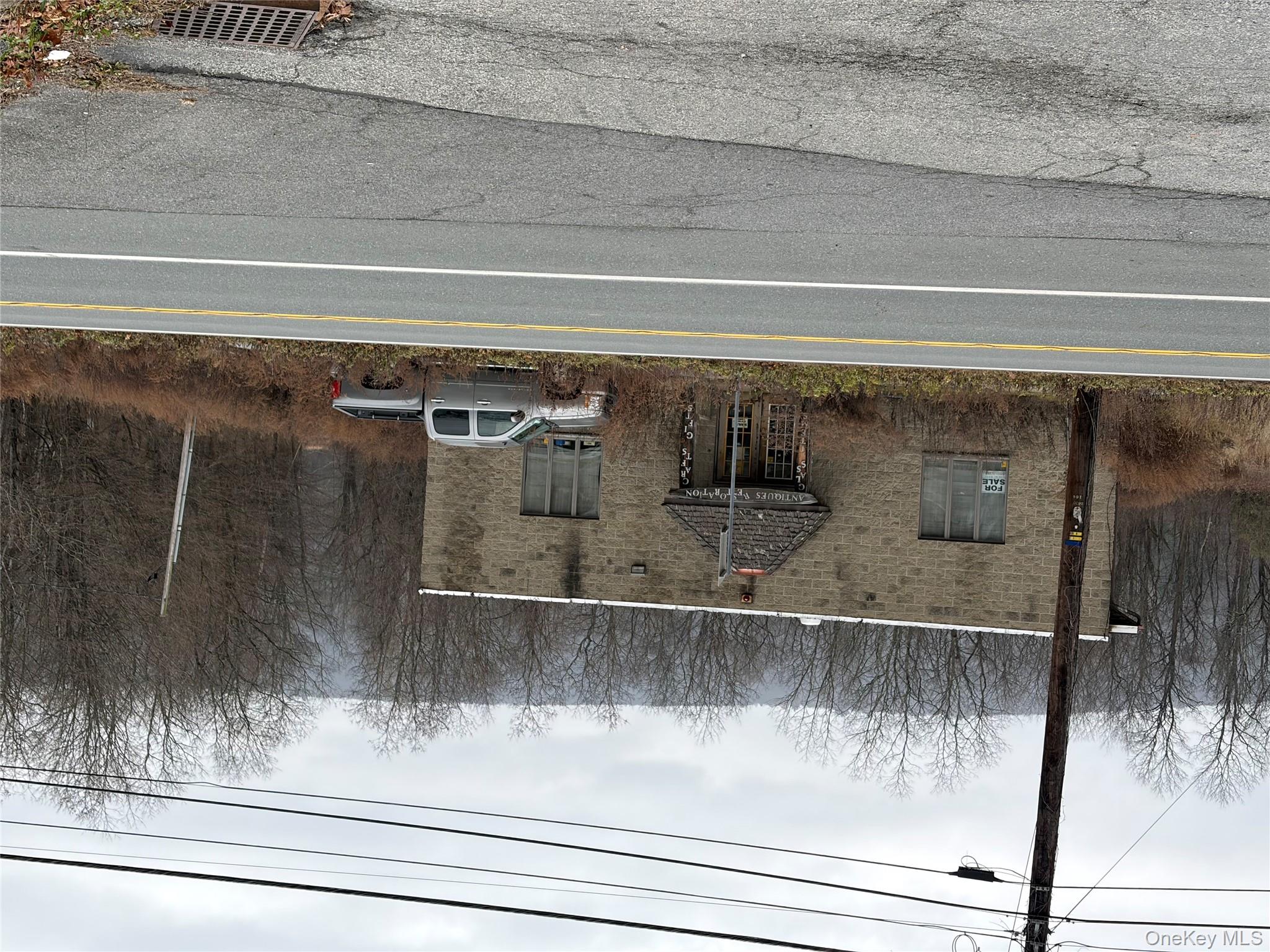 View of front facade with brick siding
