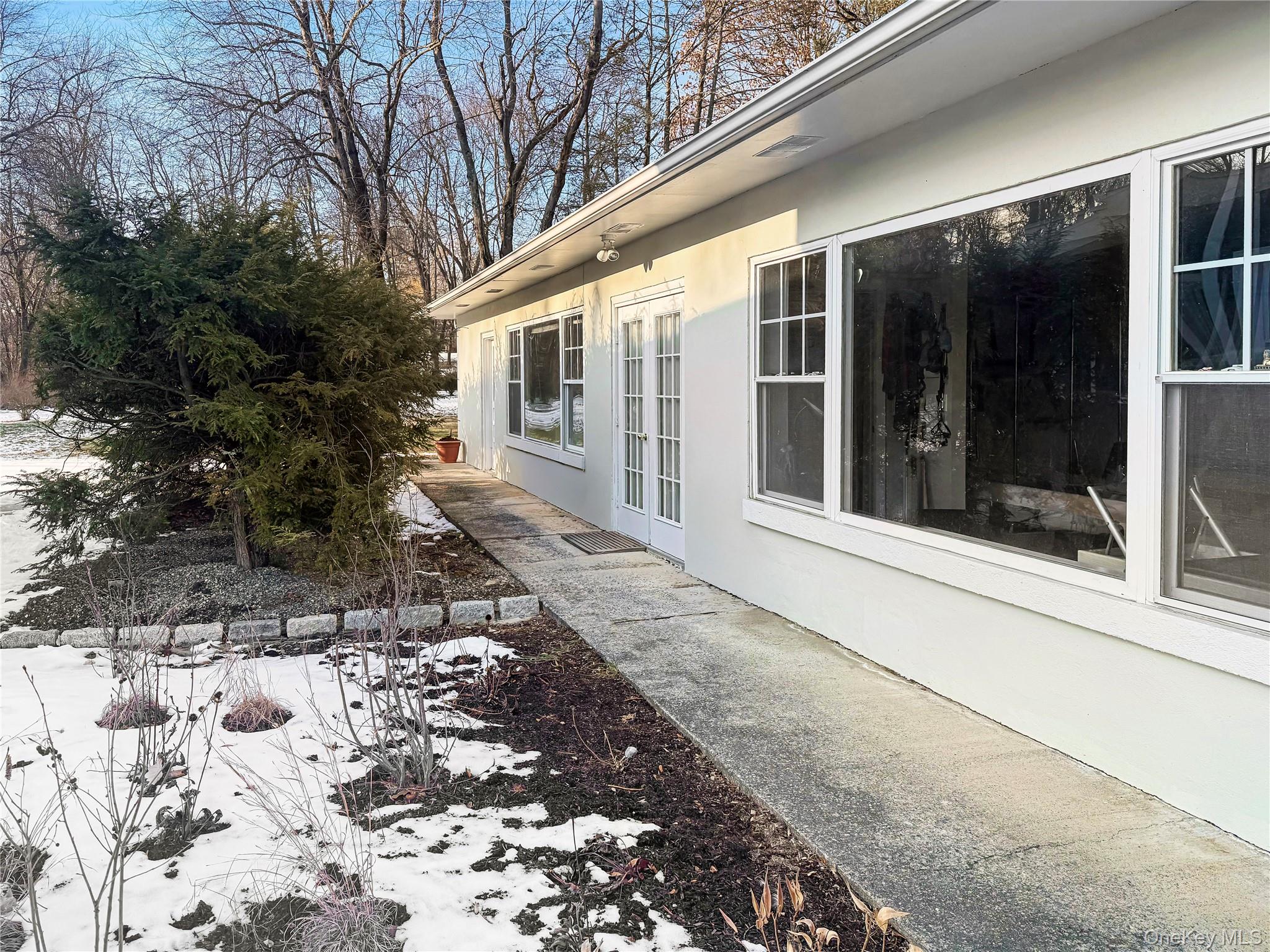 Accessible and mobility-friendly front entrance