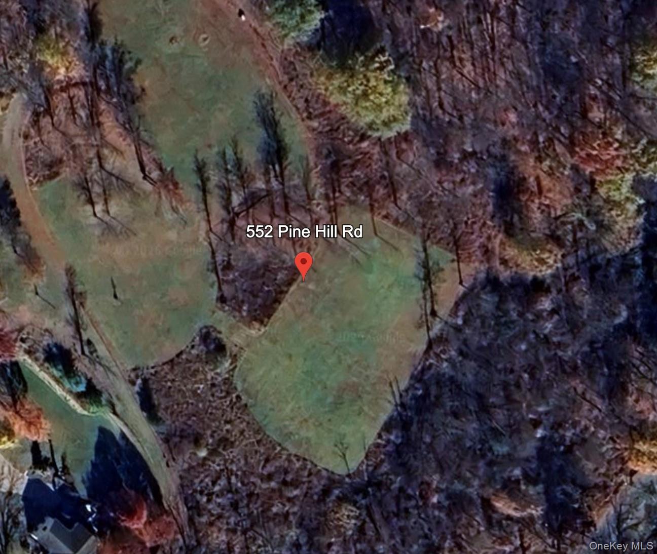 Aerial view of property's location