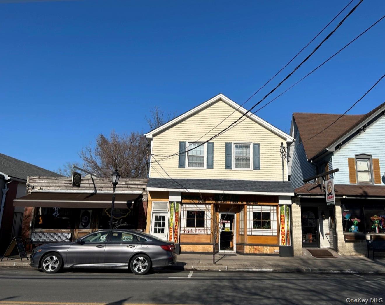 It is on the busy main street in Pine Bush.