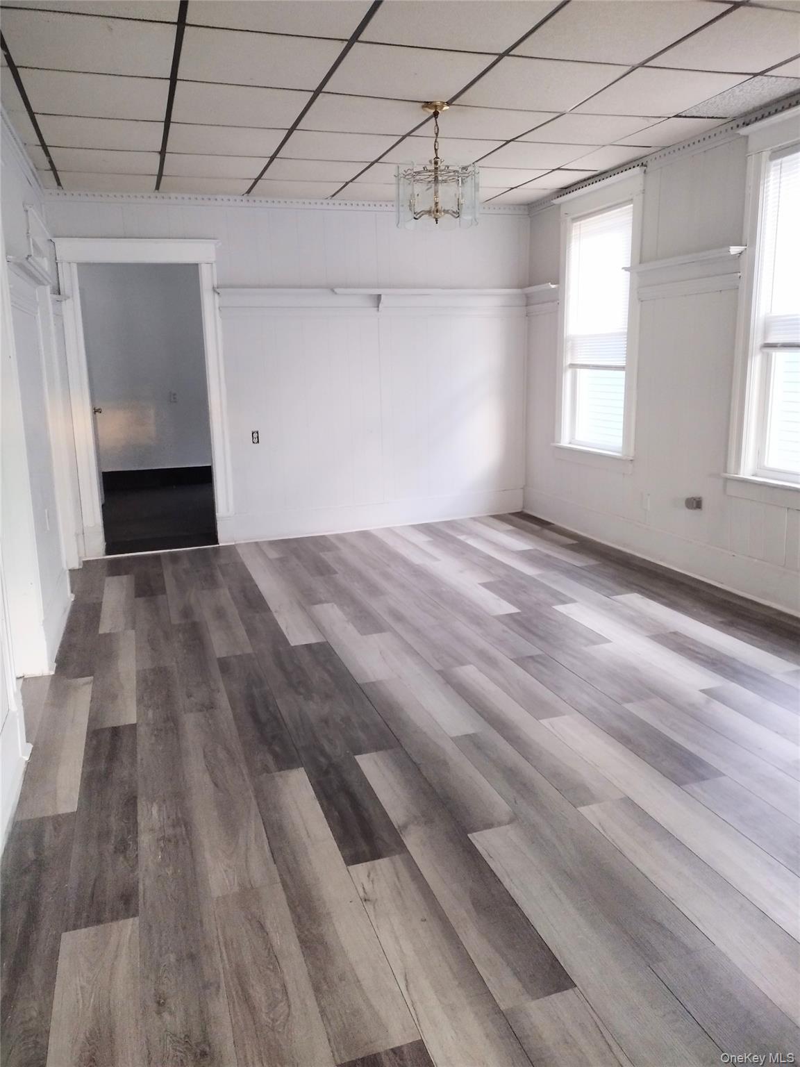 Open Living room and Dining room