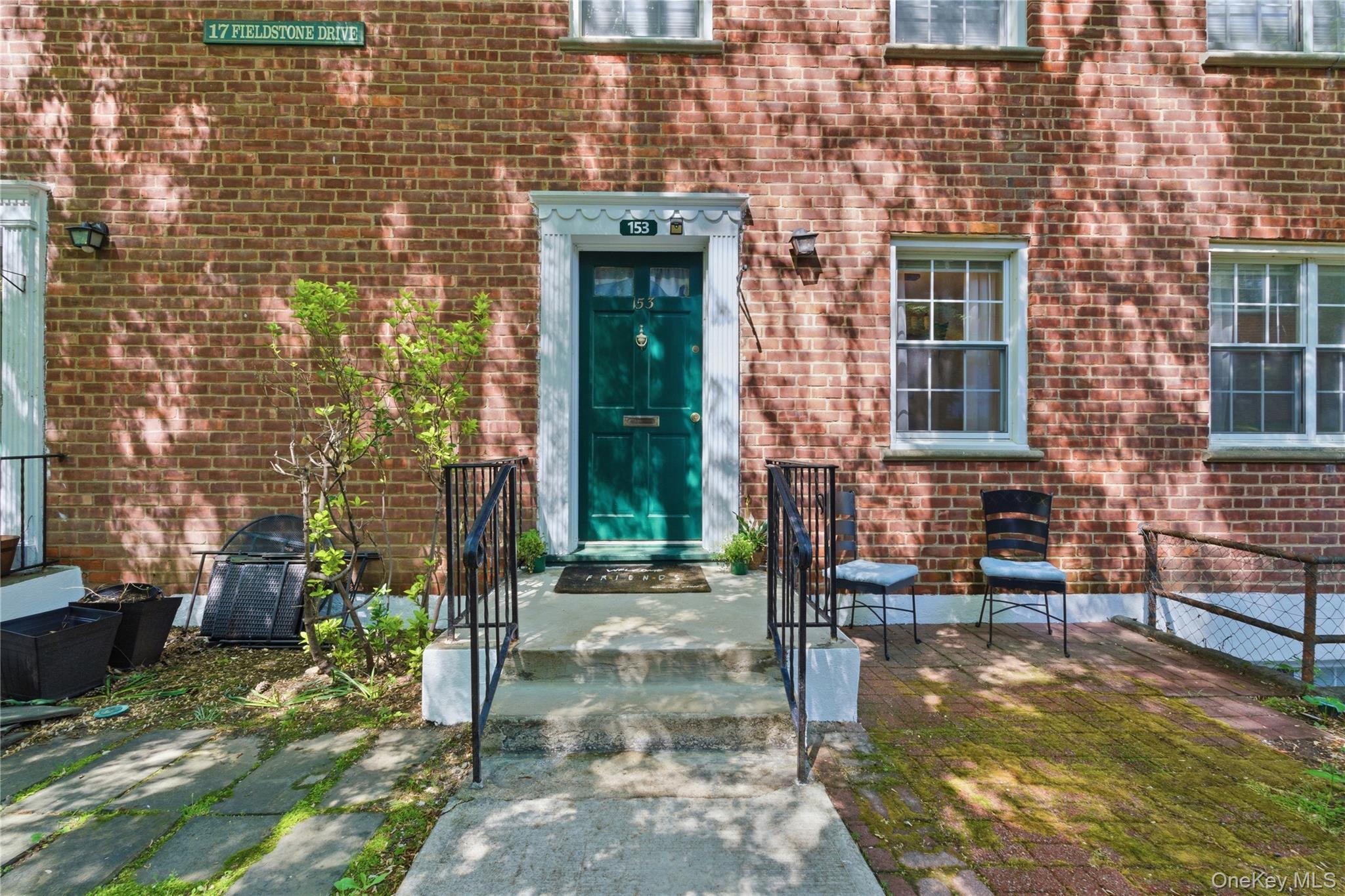 Private front entrance directly to the unit