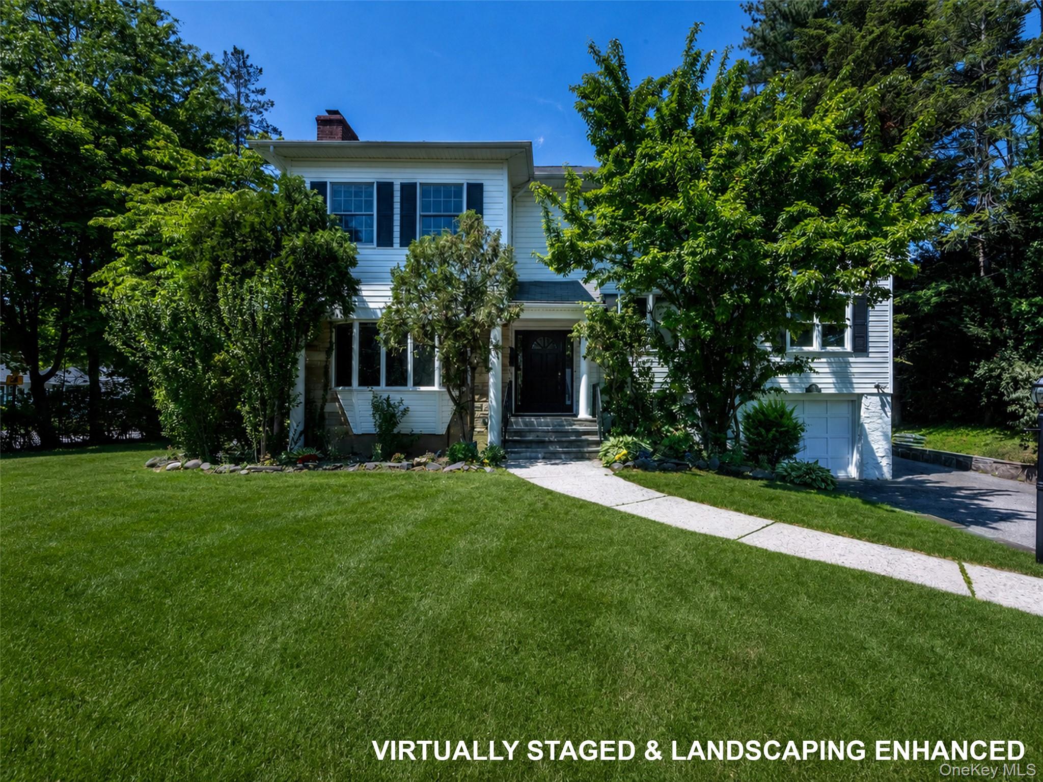 VIRTUALLY STAGED & LANDSCAPING ENHANCED
