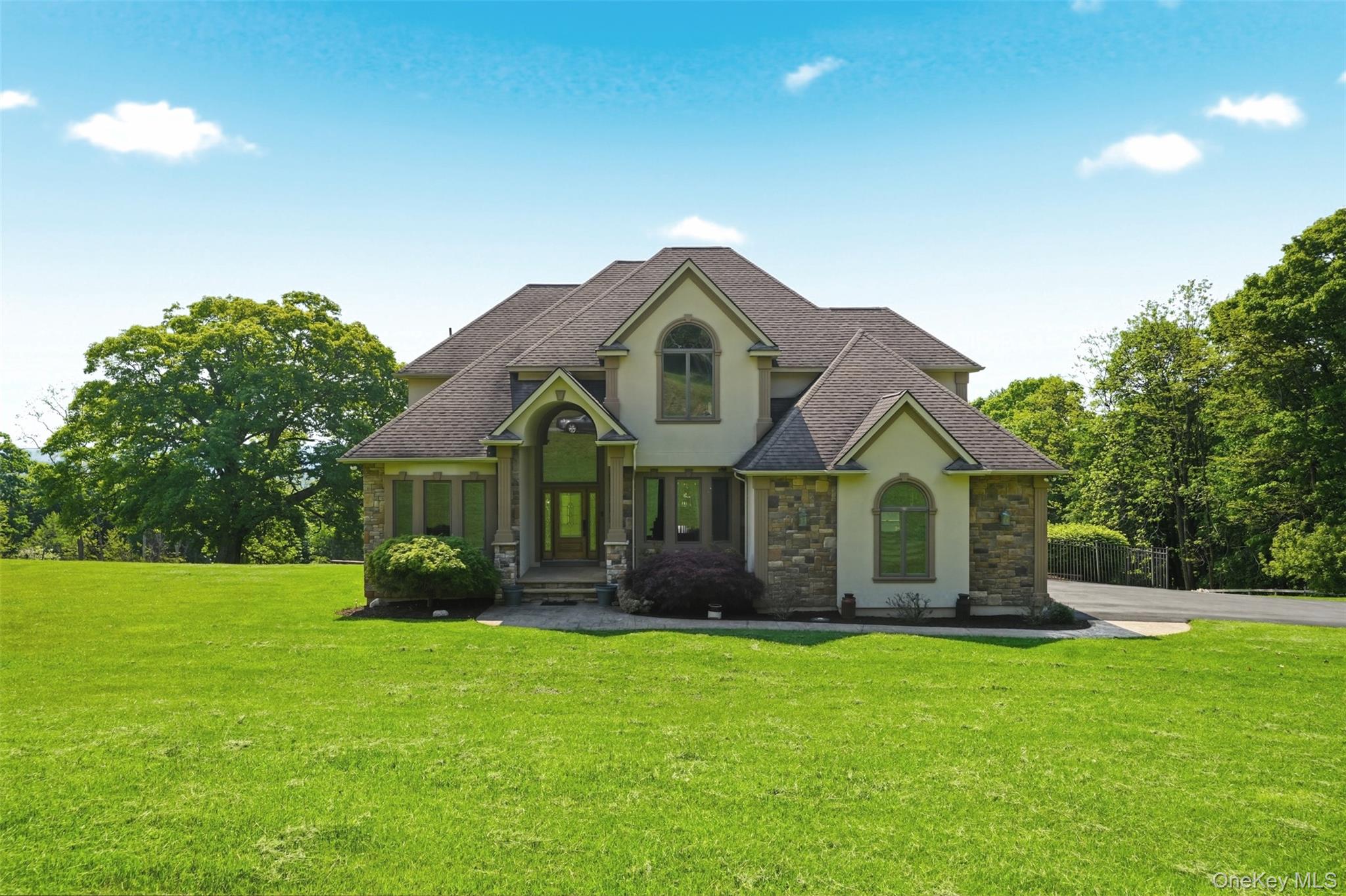Stunning custom overlooking the beautiful Hudson Valley.