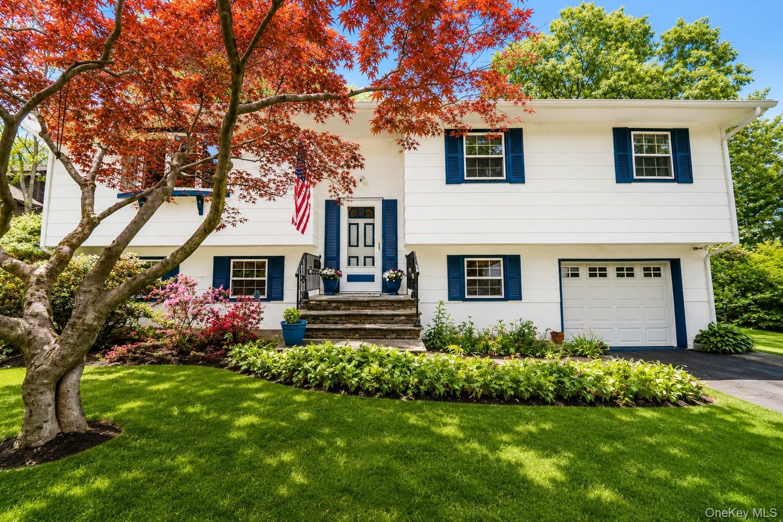 This lovely ranch is nestled in the middle of a cul-de-sac on a quiet street.