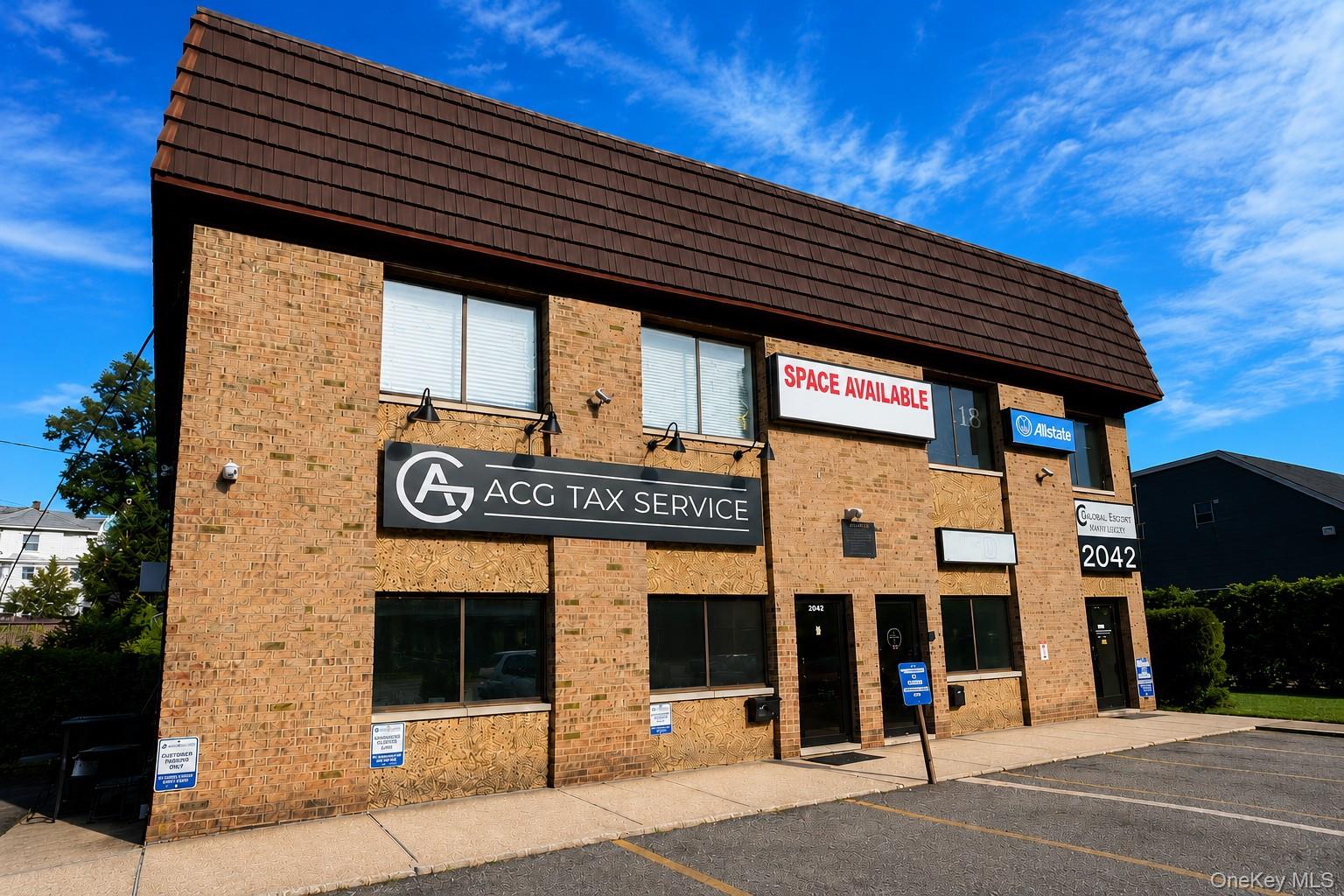 Front of building