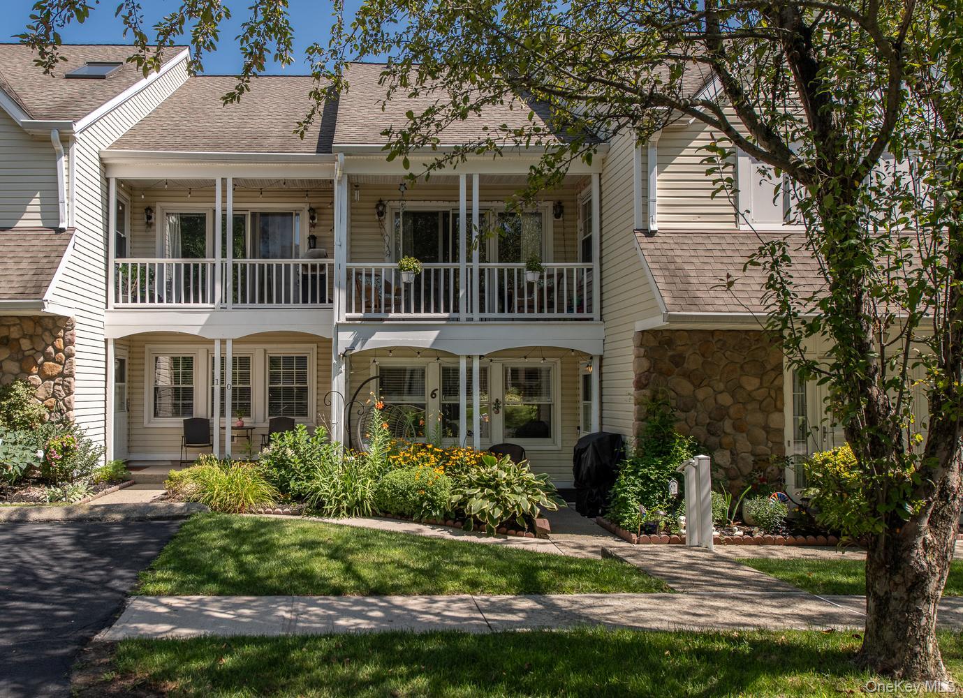 Front entry.