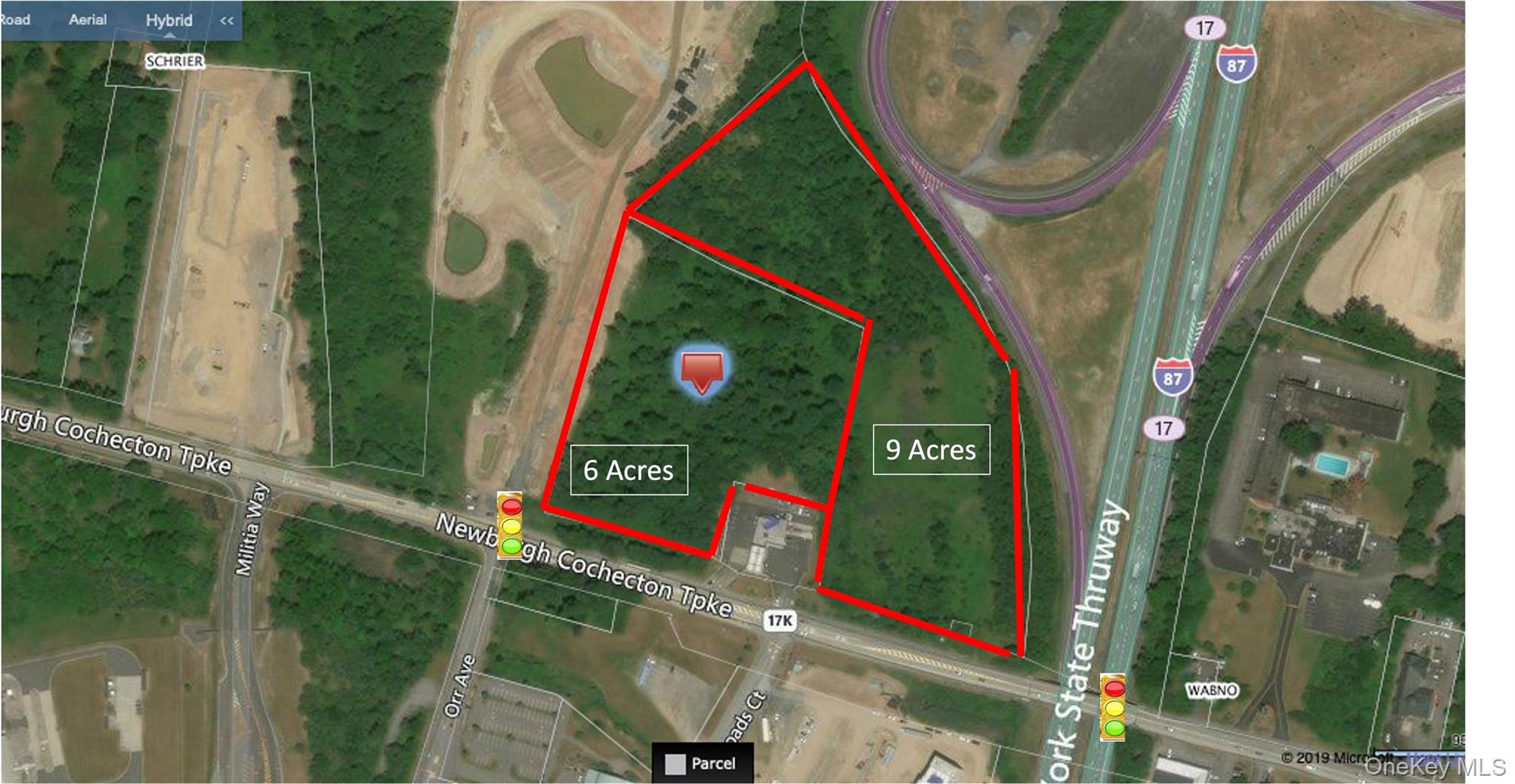 Aerial showing 2 lots